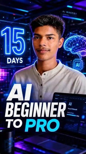 15 Days to AI Mastery Starts Now #challenge #ai