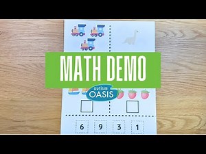 Math Lesson for Nonverbal & Minimally Speaking Kids | The Autism Oasis