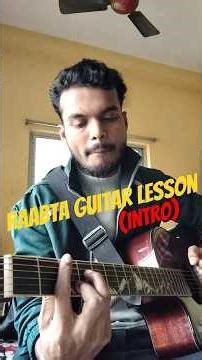 Raabta Guitar Intro Lesson | Easy Bollywood Guitar for Beginners 🎸