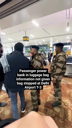 Powerbank in luggage bag stopped at boarding as per passenger no info given to him . #spicejet