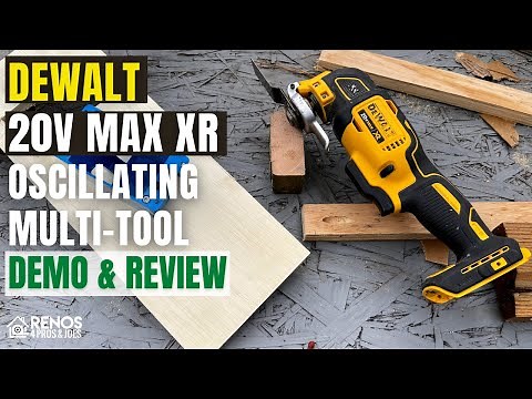 Dewalt 20V Max XR Oscillating Multi-Tool | Unboxing and Review