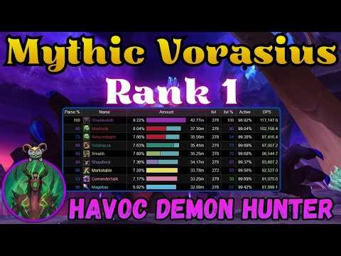 Vorasius Mythic | Havoc Demon Hunter RANK 1 PARSE