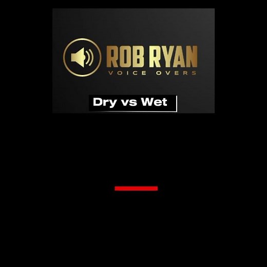 Dry Vs. Wet Voice Over - DJ Drop Samples Audio (voice and production) by Rob Ryan