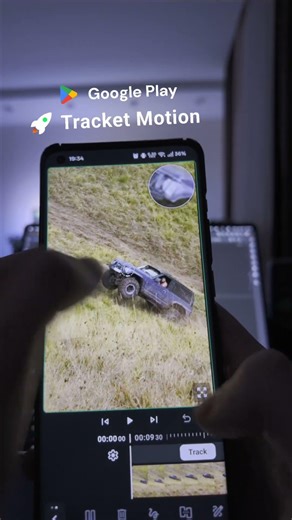 Testing my motion tracking video editor app for Android using video from: erik_mrk06 (TikTok)