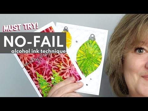 how to use ALCOHOL INKS for stunning, NO-FAIL RESULTS!