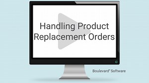 Handling Product Replacement Orders