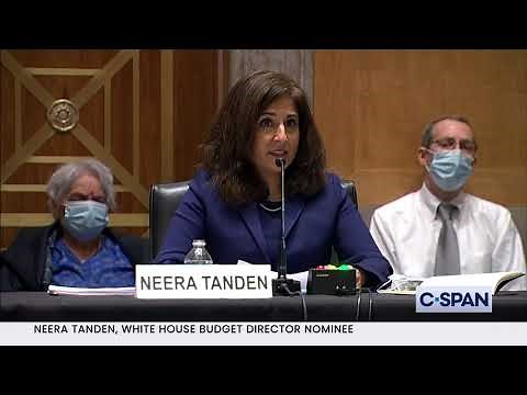 White House Budget Director Nominee Neera Tanden Opening Statement