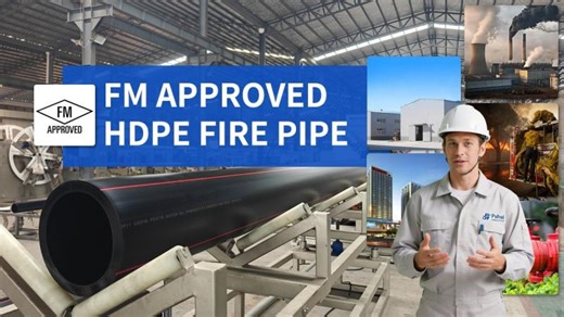 FM Certified HDPE Fire Protection Pipe  Manufacturing & Fire Fighting Applications | Menghao Zhang