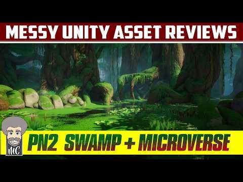 Unity Asset Reviews - Pure Nature2 Swamp + Microverse + Biomes & Presets