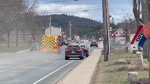 9.2K views · 65 reactions | North Conway R1 responding to an MVA with entrapment | Rochester, NH Scanner Alerts | Facebook
