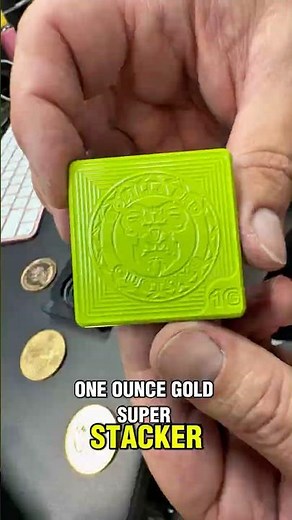 You ordered the Gold Super Stacker but check this out. 🪙🧱🔥