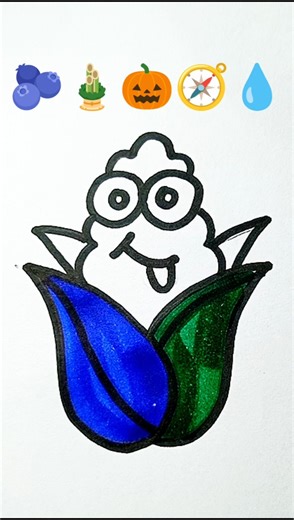 🫐🎍🎃🧭💧 satisfying creative art #trending #creativeart #viralshort #ytshorts #shorts #art #satisfying