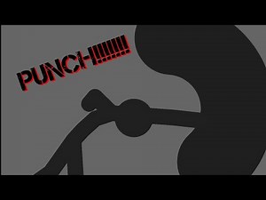 Punch Combo practice (Stick nodes animation)