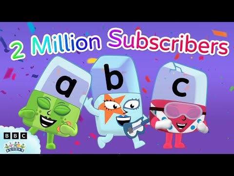 2 Million Subscriber Special! | Learn to Read | @officialalphablocks
