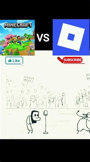 Minecraft vs roblox #minecraft #roblox #shorts