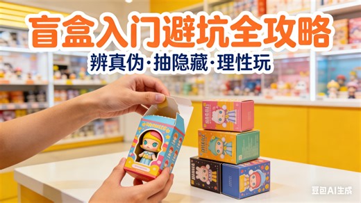 盲盒入门全攻略：从萌新到玩家的避坑指南