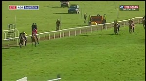 Namesake of our very own Luke Harvey, Leg Lock Luke has his own ideas at Taunton Racecourse... | At The Races