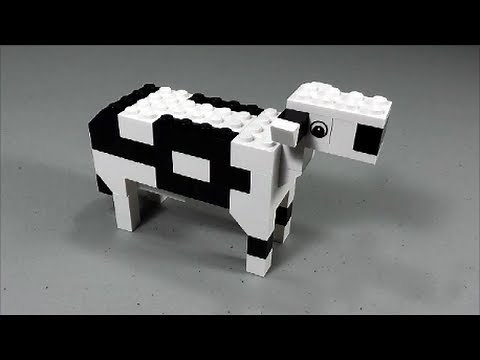 LEGO Cow (How to Build)