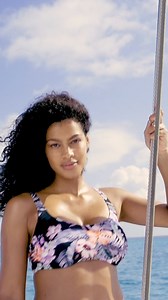 Tropical swimwear always 🌺 Dreaming of island hopping in new cup-sized swimwear collection Kamala Bay ☀️ View the collection: https://bit.ly/42YqVBf | Freya