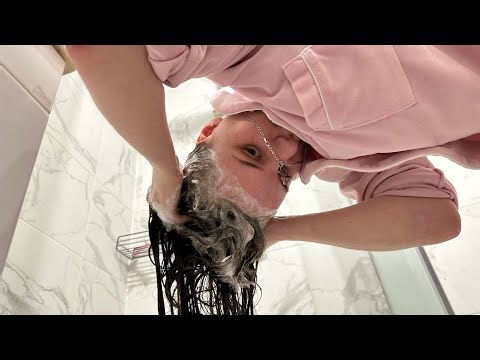 🧼ASMR Hair Brushing & Washing 🫧 Lots of Foam & Relaxing Sounds | No Talking