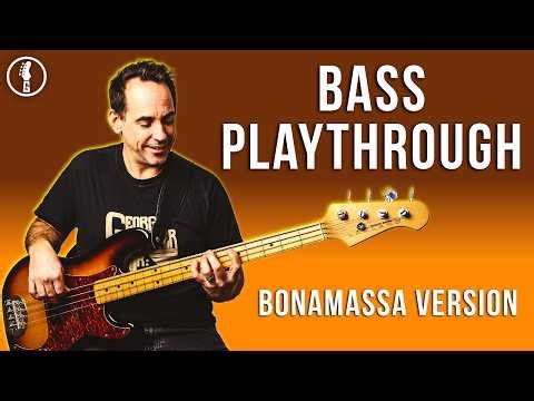 Joe Bonamassa “Cadillac Assembly Line” – Bass Line Playthrough (Michael Rhodes Style)