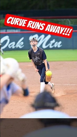 🥎 Oak Mountain Fastpitch – Curveball Magic #shorts