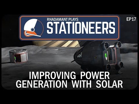 Improving Power Generation with Solar in Stationeers - Crashlanded on Mimas // EP17