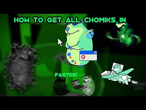 How to Get all Chomiks in Cyber Zone