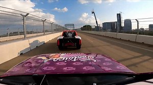 Robby Gordon's drive to the front during 2021 Nashville Stadium Super Trucks Race #1. Full race, multiple cameras, sped up during competition cautions. | Stadium Super Trucks
