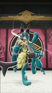 Witness Lucario's MEGA EVOLUTION Power-Up! #shorts