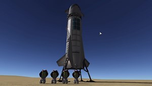 【KSP】低仿space X-MK1