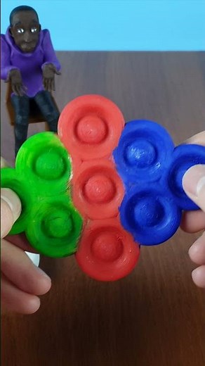 Diy Pop It Ball 3D Printed / Simple Dimple Sphere 3D Print Timelapse #shorts