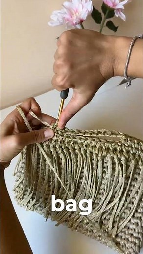 Making a Beautiful Crochet Bag with Sensy’s Ribbon Sparkle Yarn