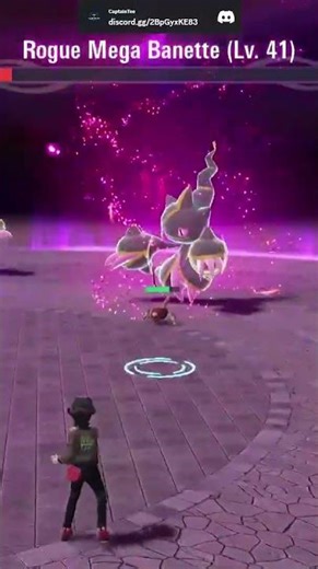Battling rogue mega evolved banette in #pokemon legends za #twitchstream