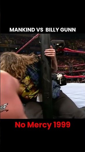 Mankind vs Billy Gunn No MERCY 1999 #wwe #wwewrestler
