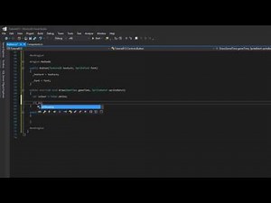 MonoGame Tutorial 012 - Interface Buttons