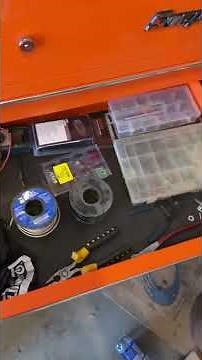 Snap On Roll Cart Quick Look. KRSC46 ELECTRIC ORANGE