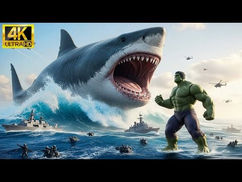 HULK vs MEGALODON: The Ocean Battle That Shattered the Aircraft Carrier
