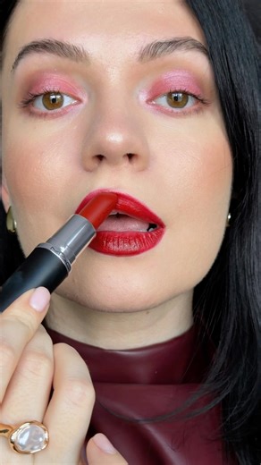 MAC Dubonnet Lipstick | Vintage Hollywood Red Lip Glam | Red Lips | Iconic Red Lipstick