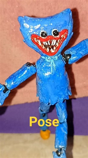 huggy wuggy custon Figure #fnaf #poppyplaytime