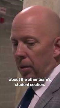 Mick Cronin had himself quite a Tuesday night 😳 #shorts