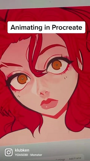 Digital Animation and Illustration in Procreate