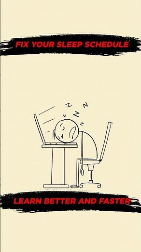 Fix Your Sleep Schedule to LEARN Better and Faster (Science Explained)
