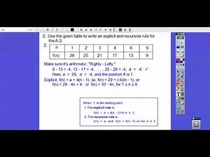 Arithmetic Sequences - Module 12.1 (Part 1)