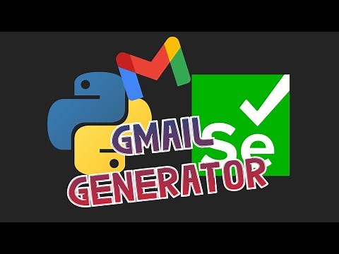 Gmail Bot | Using Selenium Python and sms-activate | Create Unlimited Gmail Account