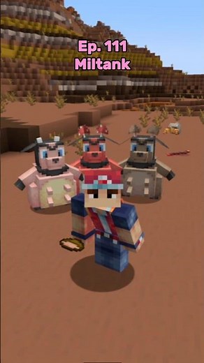 How to Catch Miltank in Cobblemon! #cobblemon #shorts #minecraft #pokemon #gaming