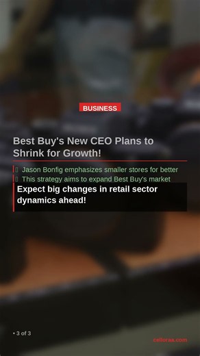 Best Buy's Growth Plan: Shrink to Expand #Shorts
