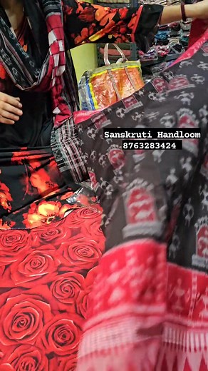 15K views · 173 reactions | New Handloom Saree collection Unboxing Video by Sanskruti Handloom Sagarika Call 8763283424 #sambalpurihandloom #sambalpurisaree #handloomsaree #handloomsilk #handloomlove #handloomcotton Part 4 | Sanskruti Handloom | Facebook