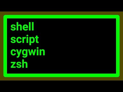 zsh with Cygwin