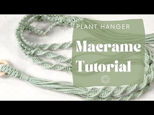🪴 DIY Makramee Blumenampel – mit Ruhe geknüpft & wunderschön! 🌿 Tutorial für Anfänger